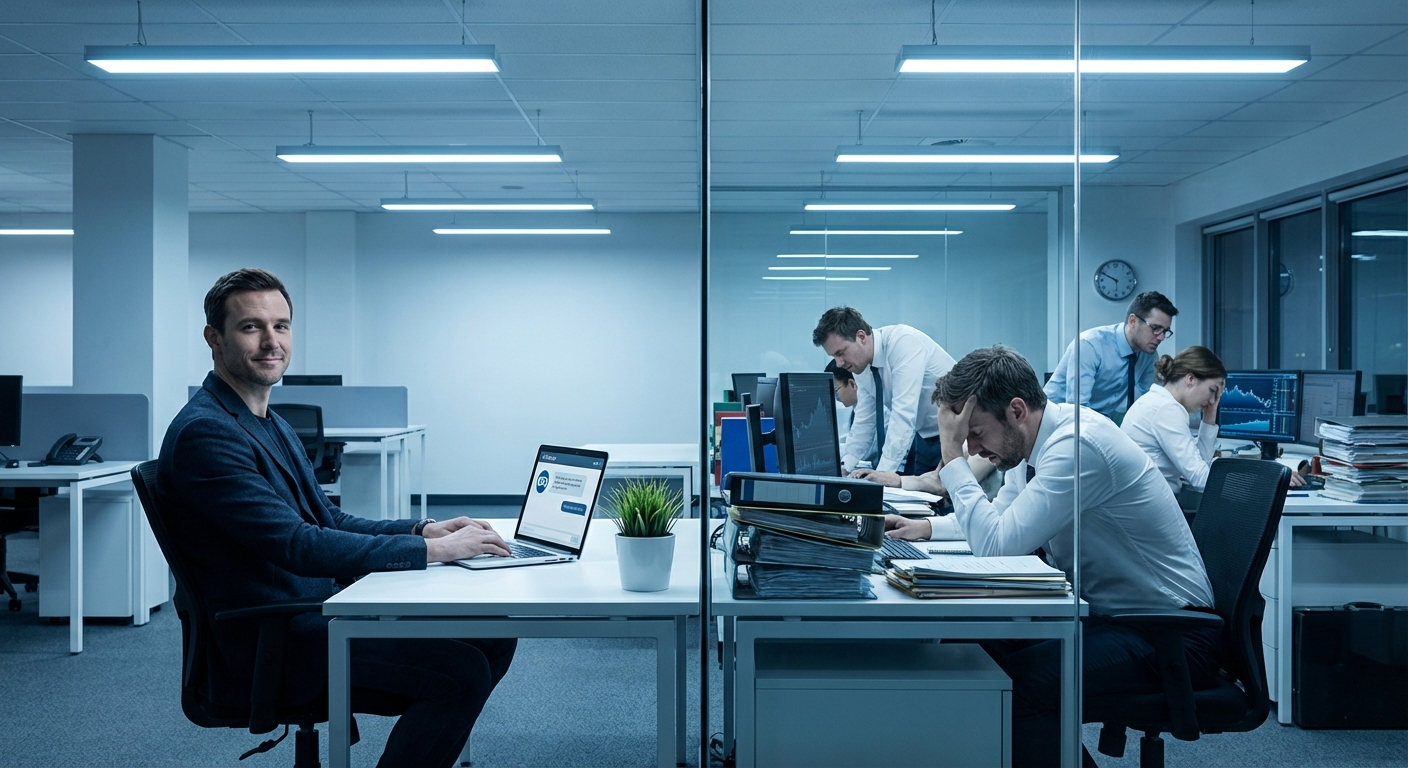 The lone operator vs the crowd